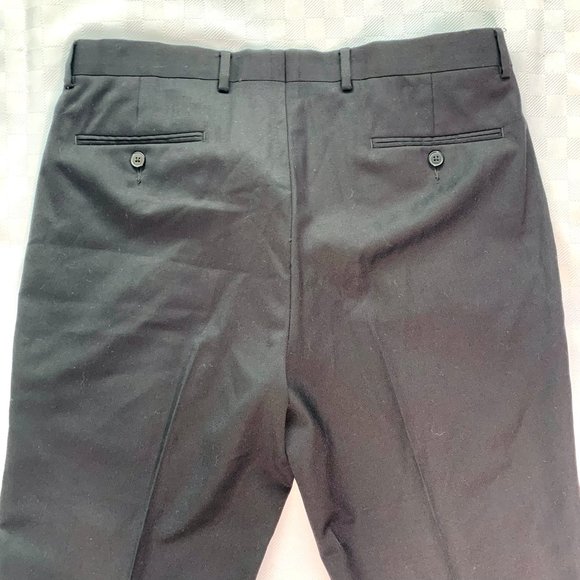 Unbranded Suit Pants Mens High Quality Black Size Approx.36 - Picture 5 of 8